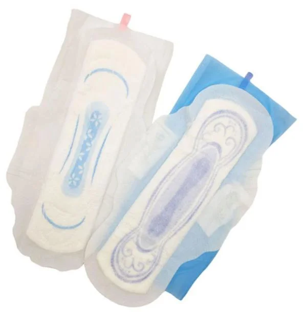 Vente chaude Grade d'un anion bon marché des serviettes hygiéniques jetables OEM coton lourd des serviettes hygiéniques sous étiquette privée de débit pour les femmes
