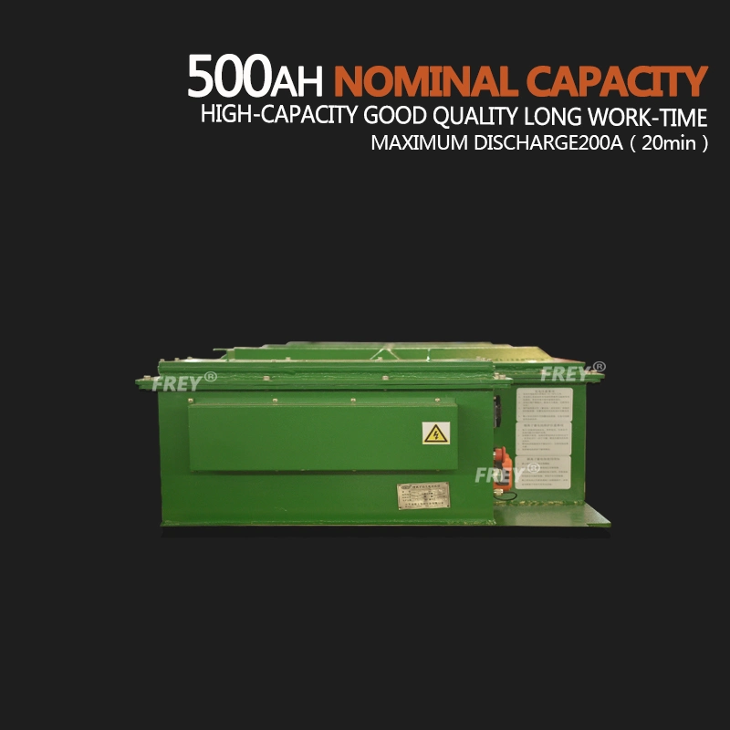 51.2V 300ah Lithium Iron Phosphate Battery on The Lithium Battery Locomotive Mining Project