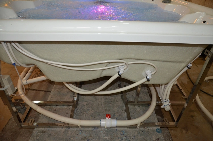 Heißer Verkauf Massage Badewanne Heiß Kaltes Wasser Steuerung Nach Hause Im Freien SPA Persönlicher Whirlpool SPA Whirlpool