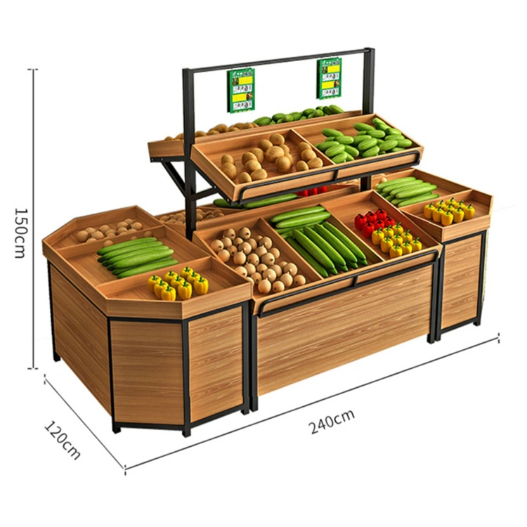 Supermercado Use Metal Display Rack Promotion Table