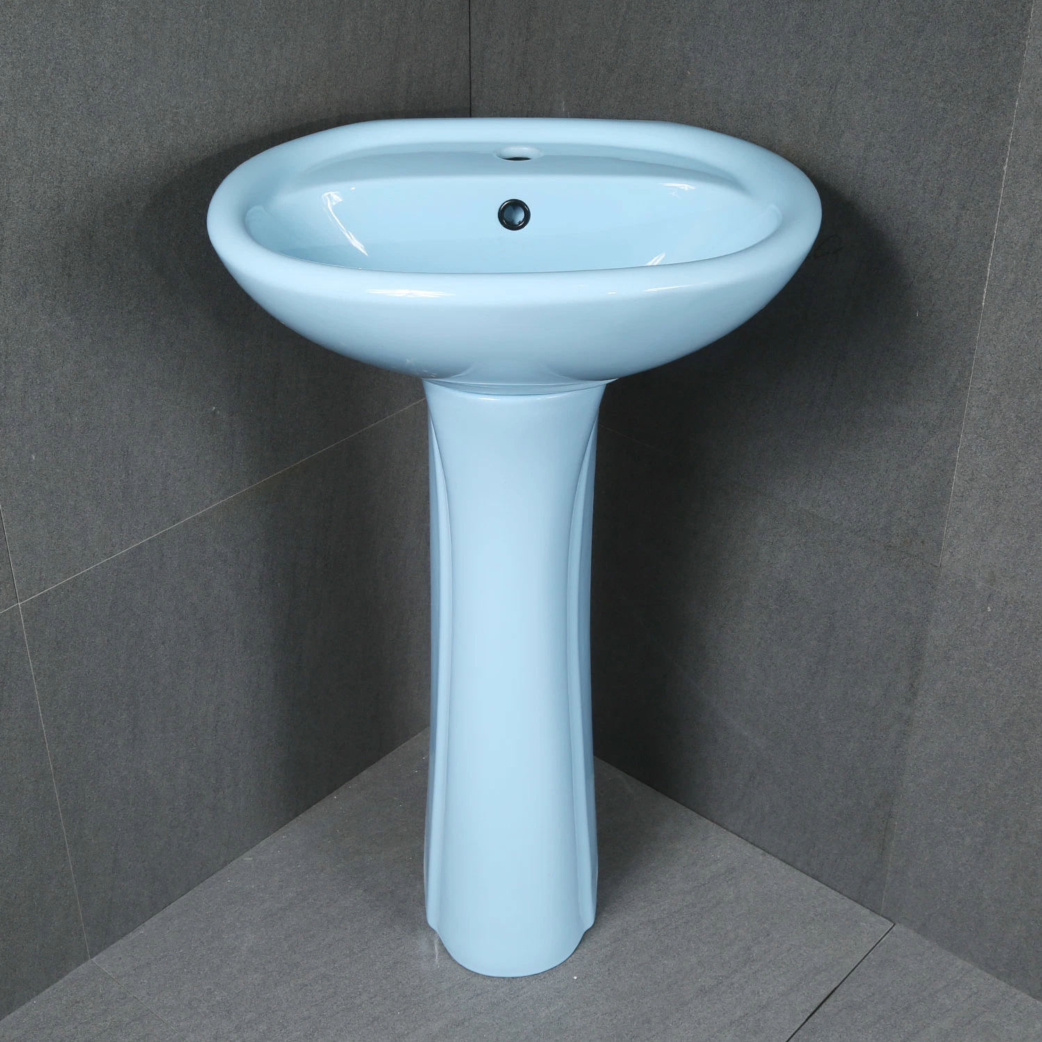 Verde de América del Sur SANITARIOS Sanitarios Inodoro Inodoro lavabo de la cuenca del pedestal de una pieza de baño WC Baño cerámica Set