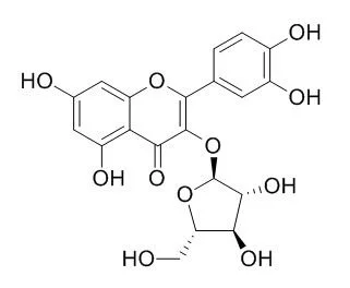 La certificación ISO el material de referencia del 98%	Avicularin/ Quercetina 3-alfa-L-Arabinofuranoside 572-30-5 reactivo estándar