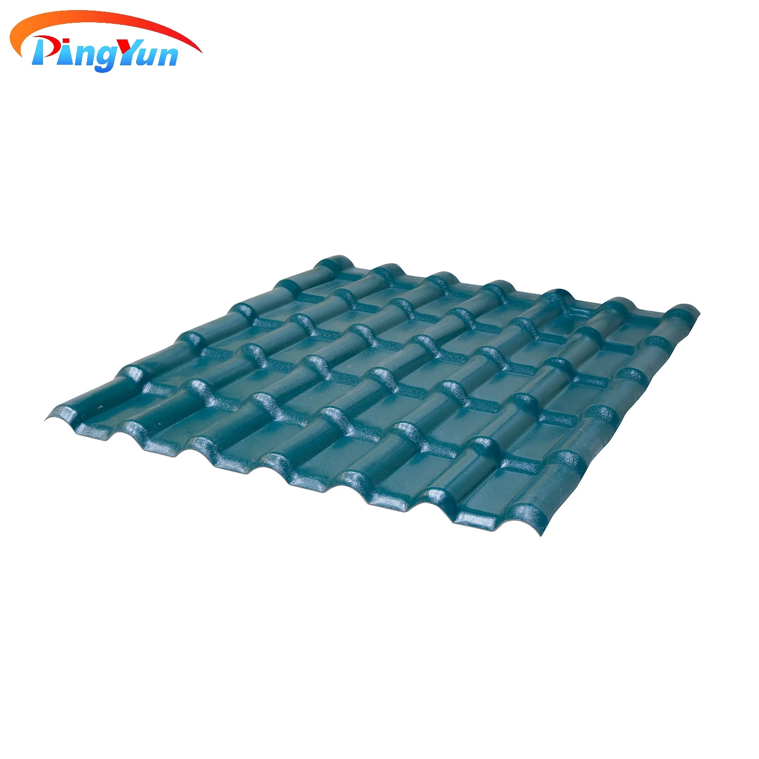 Heat /Noise/Electronic/Acid Rain Insulation ASA Coated Synthetic Resin Plastic Roof Tile