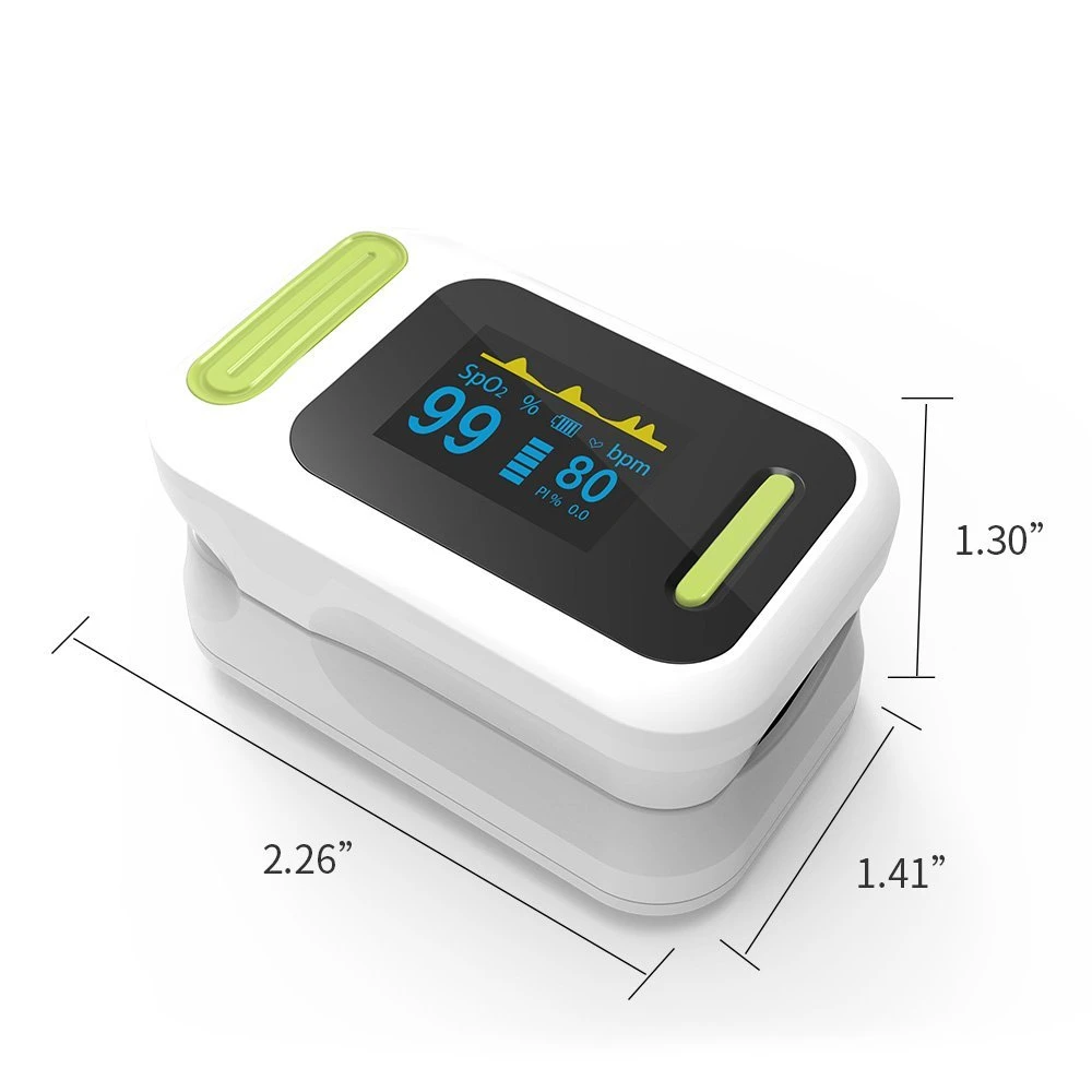 Bras supérieur numérique de la pression artérielle Moniteur d'impulsion de soins de santé compteur Tonometer sphygmomanomètre sang portable avec la CE d'oxygène thérapeutique oxymètre