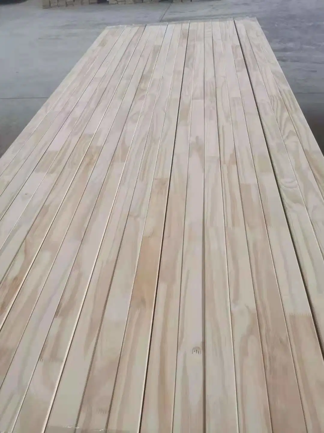 Natural Real Wood Solid Wood Planks with Pine Oak, Rubberwood, Paulownia, Poplar Wood