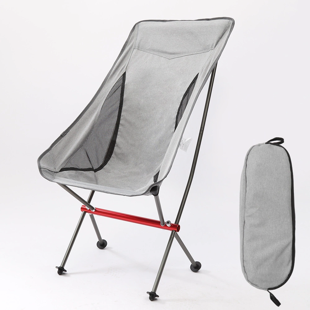 Silla plegable de aluminio para camping, silla de jardín ligera