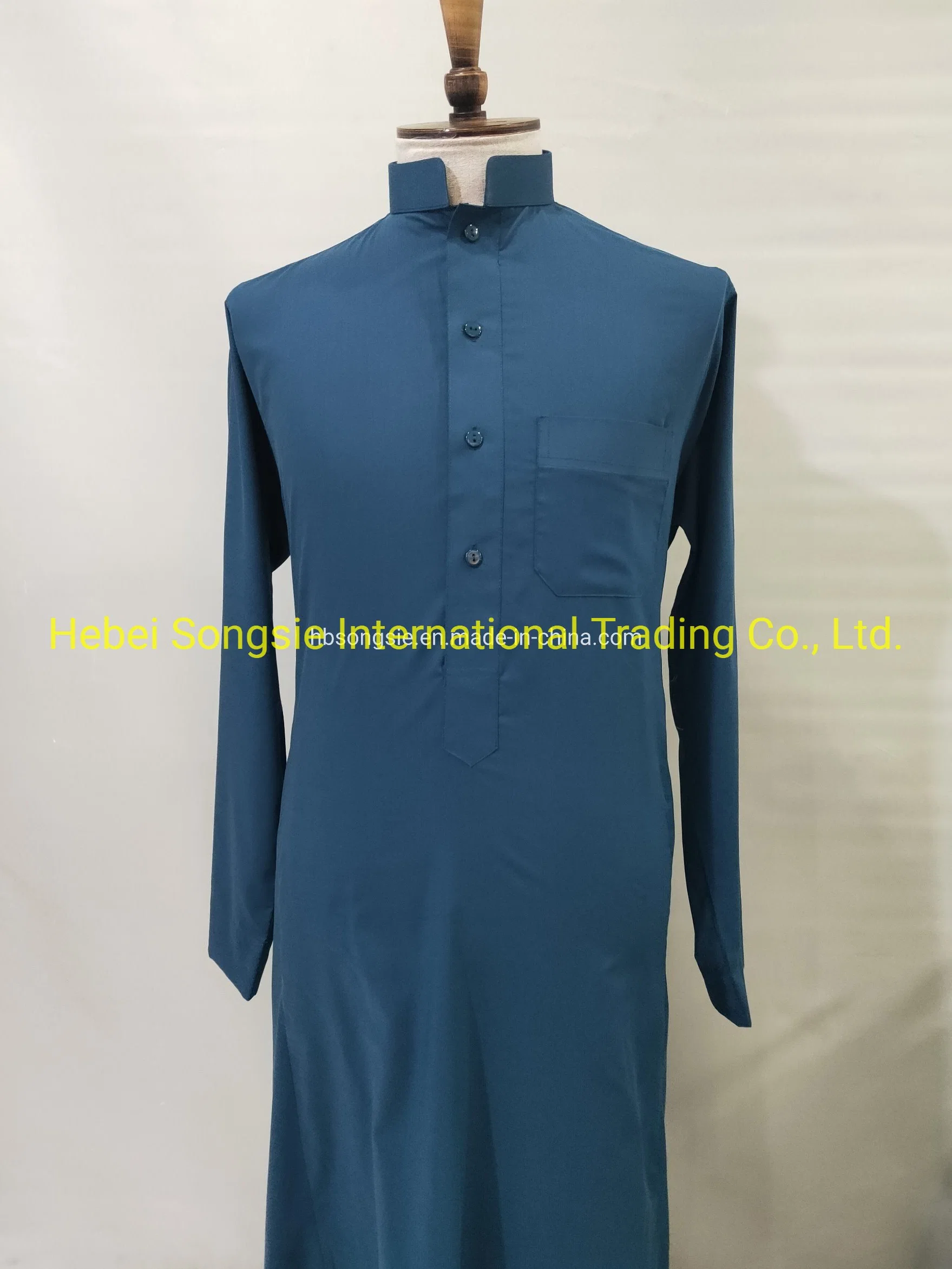 Nouvelle mode Prix bon marché Vente en gros vêtements musulmans islamiques Robe arabe Jalabiya African Robe Men Fashion Robe