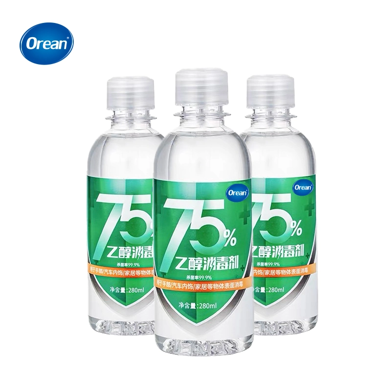 OEM ODM 75% Alcohol Disinfectant with Spray Head