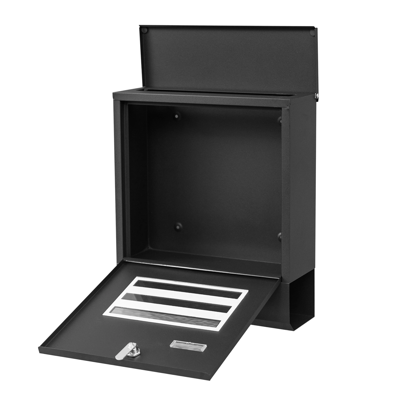 Neue Dekorative Mailbox Gussmetall Wand Montiert Wohn Moderne Outdoor Kommerzielle Mailbox