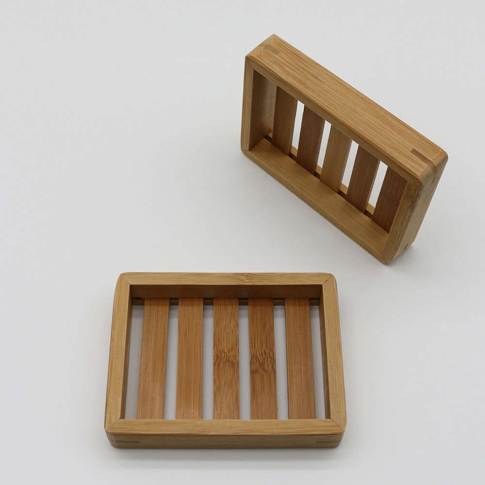 Eco-Friendly Biodegradable Natural Bamboo Soap Dish