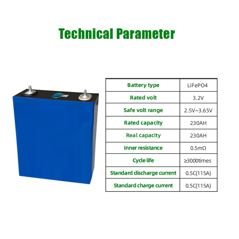 EV литиевая батарея аксессуары 230Ah новой торговой марки солнечные энергетические системы хранения данных LiFePO4 батареи Литиевые ионные элементы
