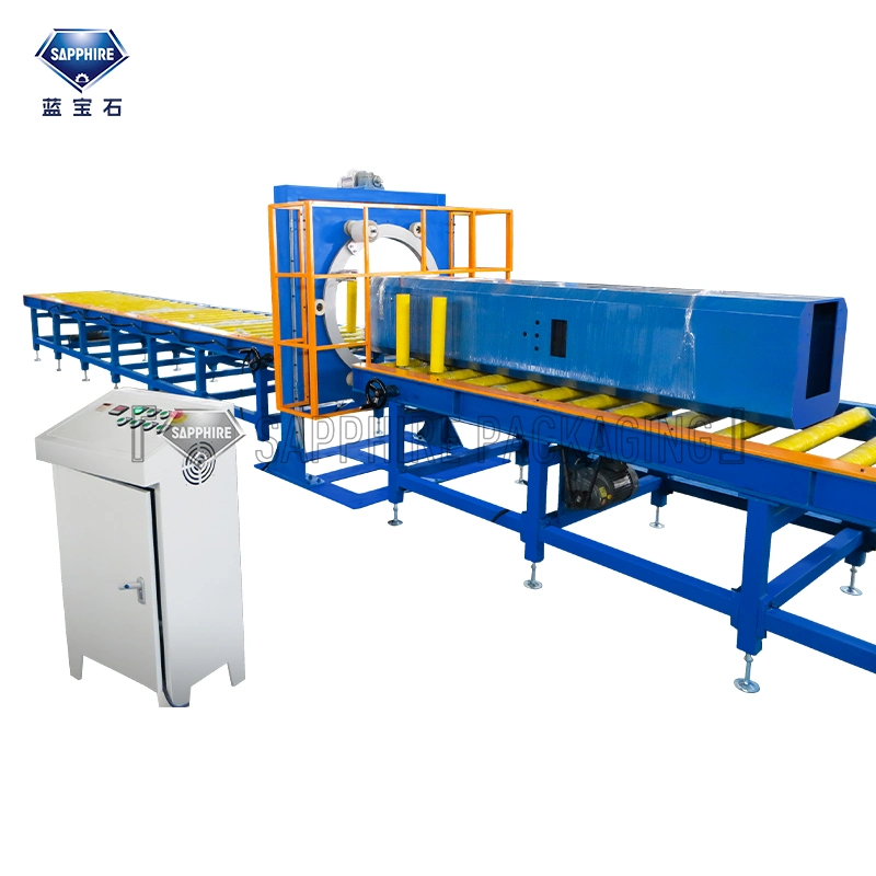 Horizontal Wrapping Packaging Machine Plate Winding Machine Film Width 500mm Support Customization