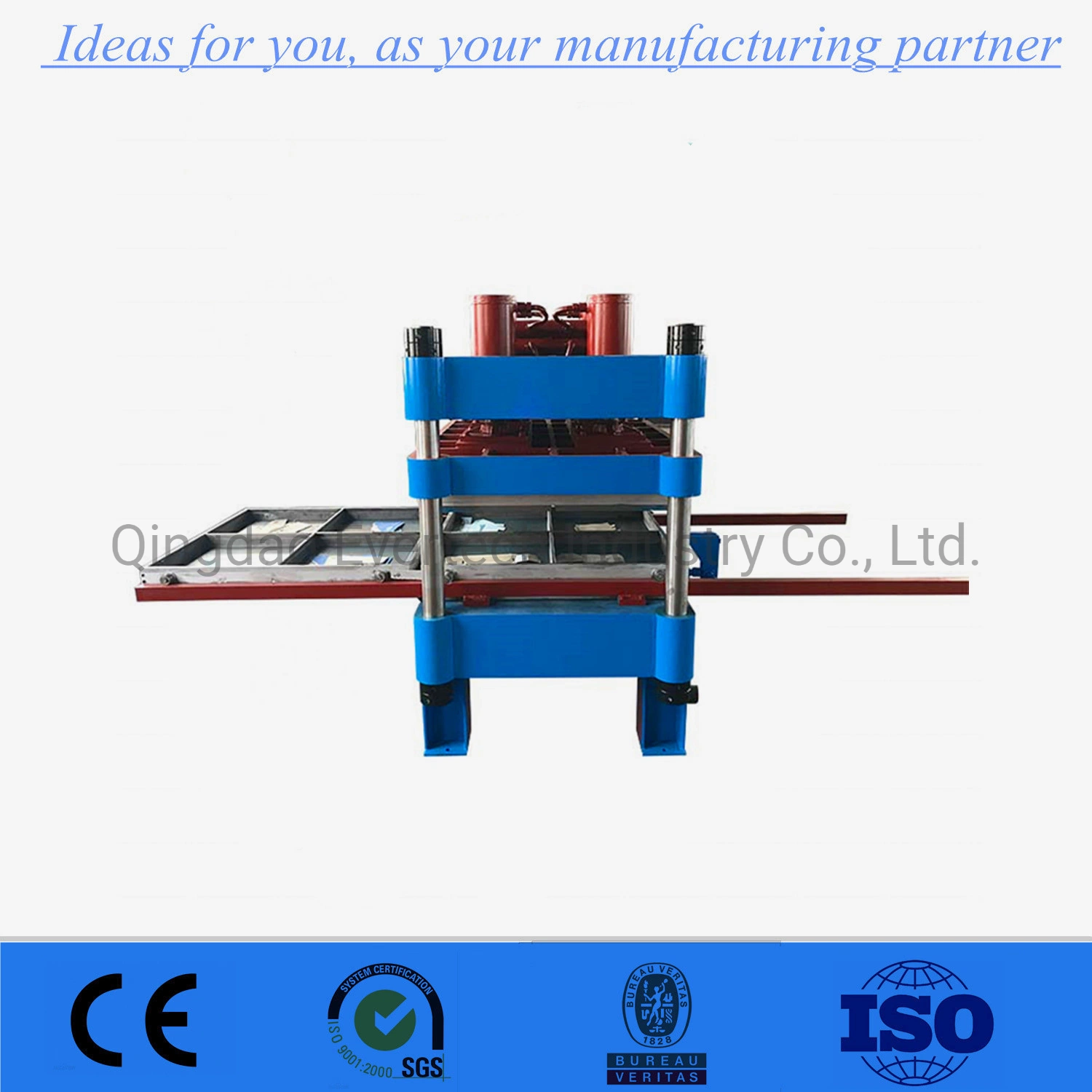 Rubber Interlock Brick Making Machine/Rubber Tiles Production Equipment