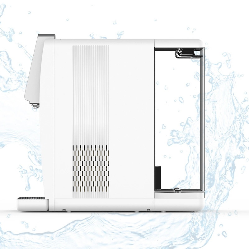 Comptoir osmose inverse l'écran tactile de l'hydrogène purificateur d'eau Eau potable Distributeur avec système de filtre