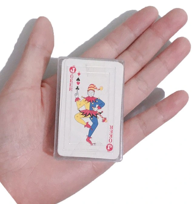 Taille mini carte à jouer au poker- personnalisé 3,7*5.8cm
