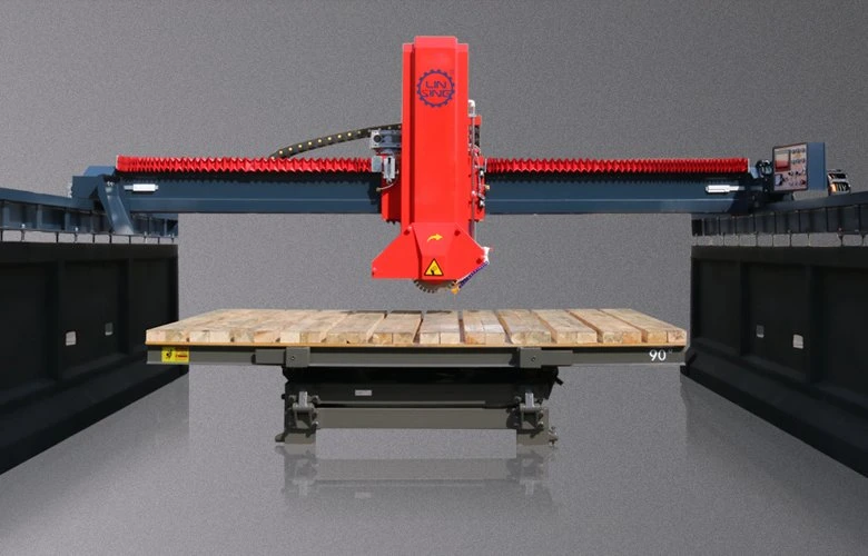 Laser Bridge Saw Machine 3 Axis Infrared Bridge Saw Tile Cutter