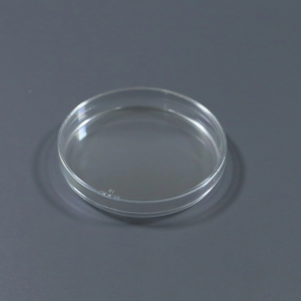 70mm 90mm Culture Lab Glassware Clear Transparent Plastic Disposable Glass Sterile Dish