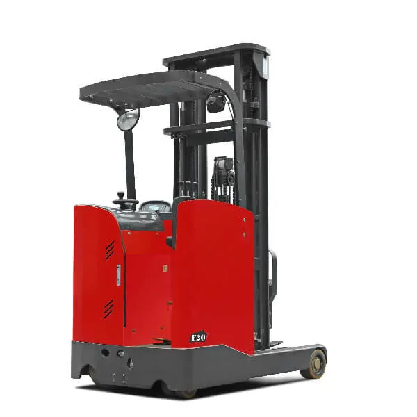 Stand up Reach Truck Warehouse Equipment 2.5t Forkfocus in Narrow Aisles and Smaller Space