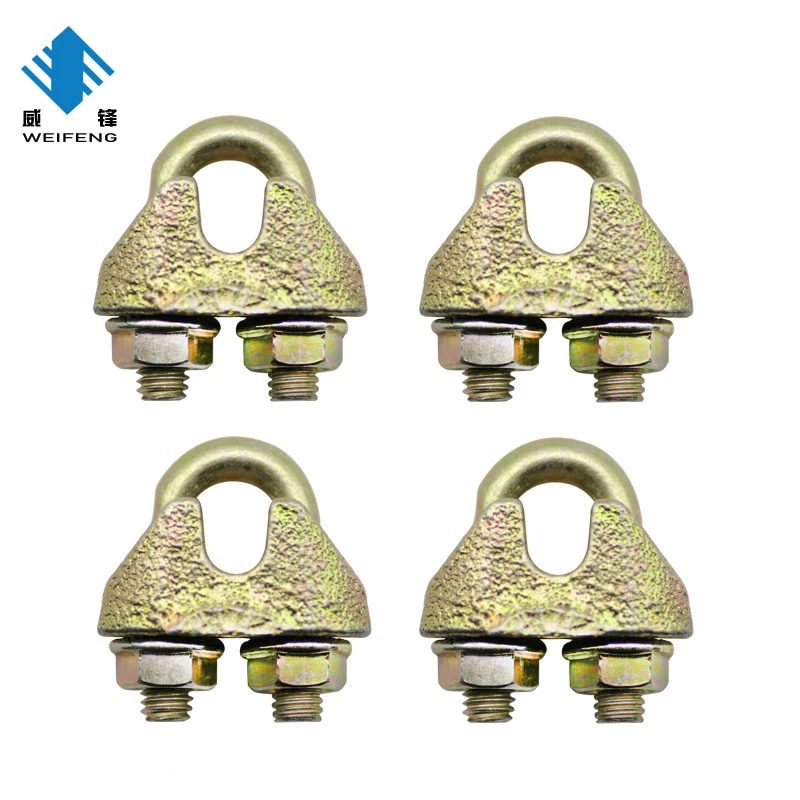 Factory Price Zinc Plated Bulk Packing Rigging Q235 Wire Rope Clip