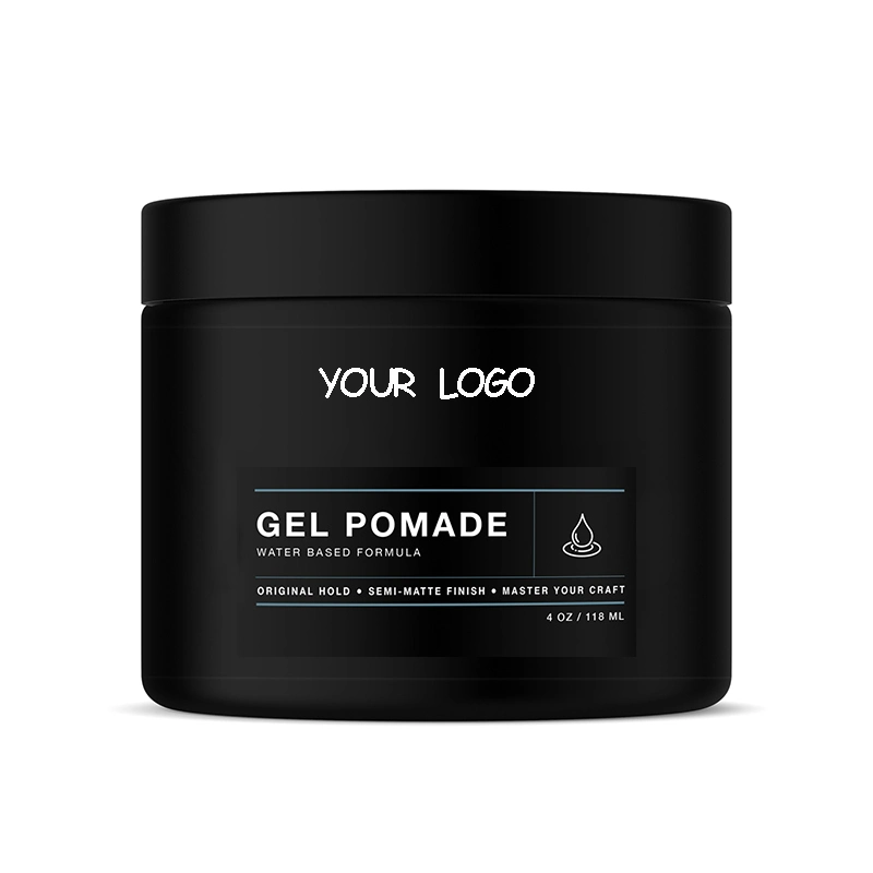 Private Label Men's Hair Styling Products Hold Strong and Wash out Easily Gel Hair Pomade Wax