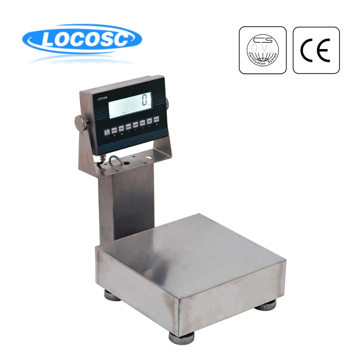 10kg 30kg 50kg Washdown Platform IP68 Waterproof Design Electronic Scales Weighing Bench Scale