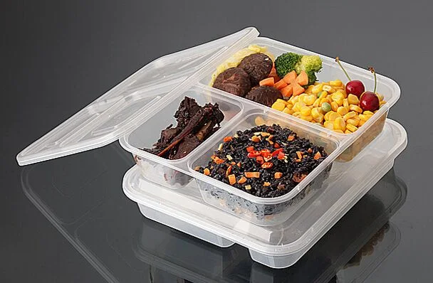 Good Quality Disposable PP Plastic Food Container Microwave Food Container