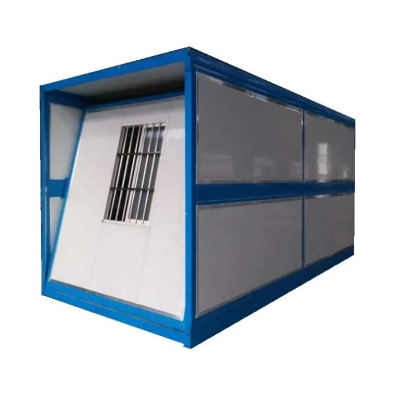 Low Price Dxh Temporary Offices Hebei Modern Modular Living Space Foldable Container House Hq40-12sets