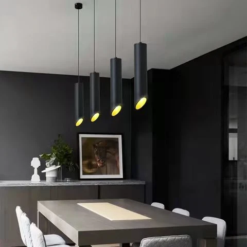 GU10/MR16 Moderne LED-Lampe Licht Fixture weiß/schwarz Hängeleuchte Gehäuse Für Restaurant