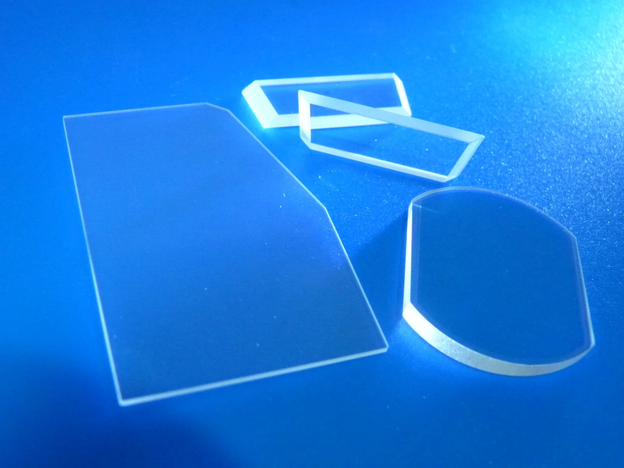 Fused Silica, H-K9l, CNC Shaped Precision Optics Components