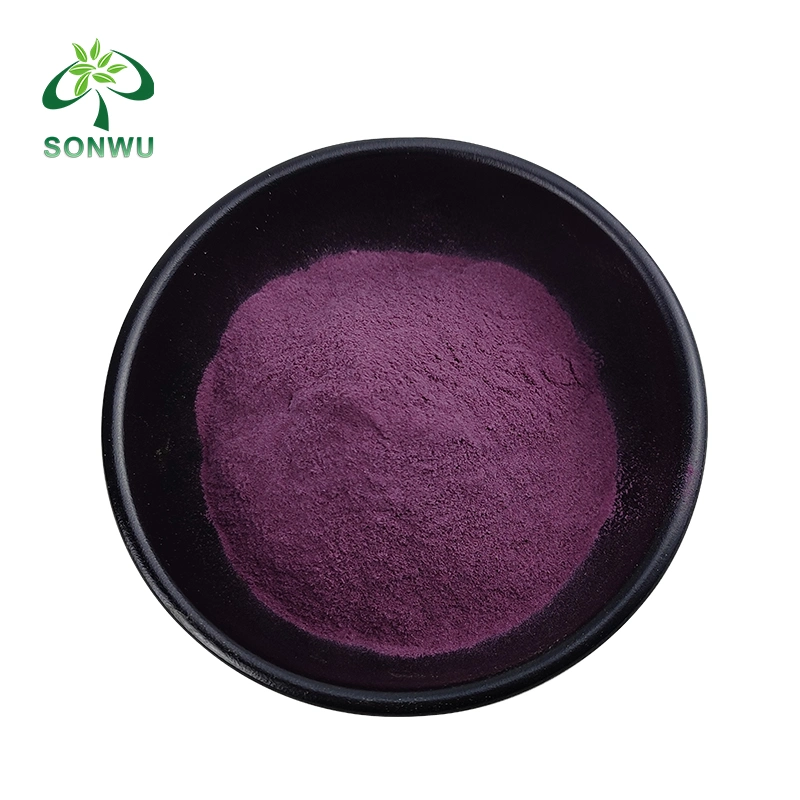 Sonwu Versorgung Natürliches Fruchtpulver Purple Süßkartoffel Extrakt Pulver