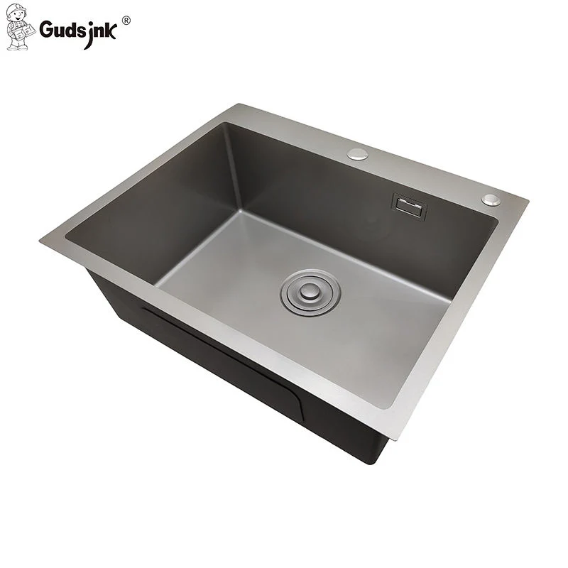 Commercial Vegetable Washing 304 Stainless Steel Kitchen Basin Handmade Sink