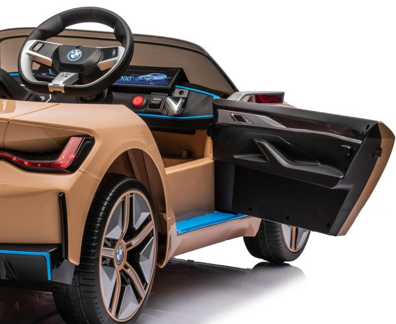 2023 новых 4X4 BMW I4 лицензированные игрушки электромобиль для детей работает от батареи на игрушки