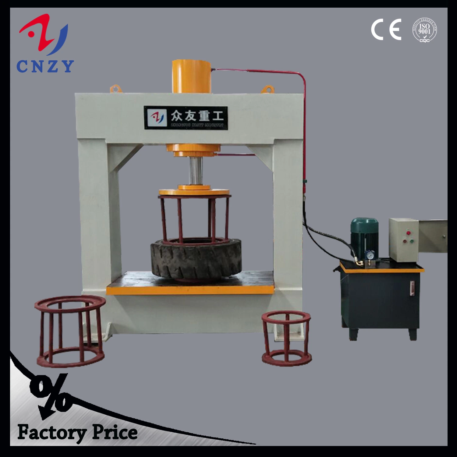 Tubless Tires Repair Automatic Machine/Heavy Truck Tyre Changer/Solid Tire Press Machine