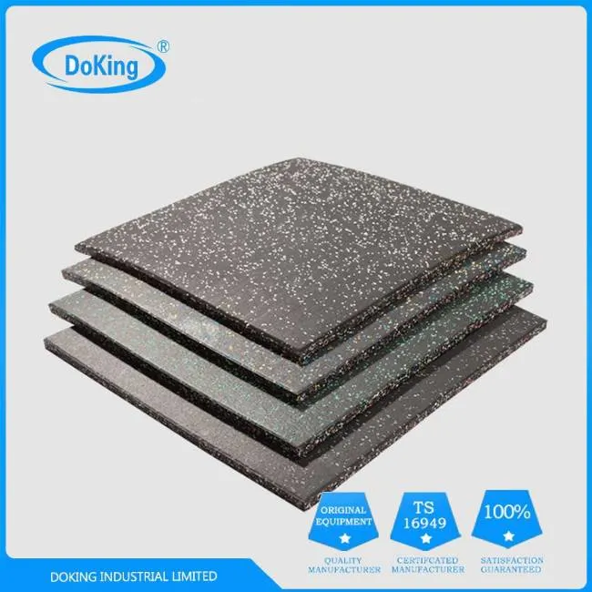 Interlocking Rubber Gym Flooring Mats