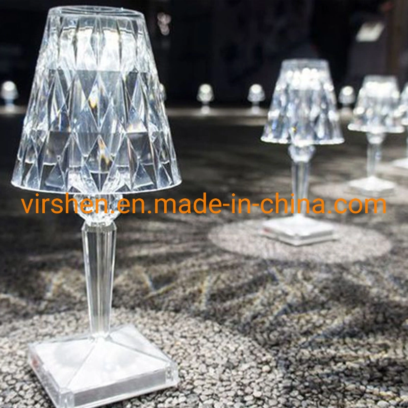 Modern LED Touch Restaurant Bar Furniture Decorative Lights Dimmable Cordless Rechargeable Battery LED Table Lamps