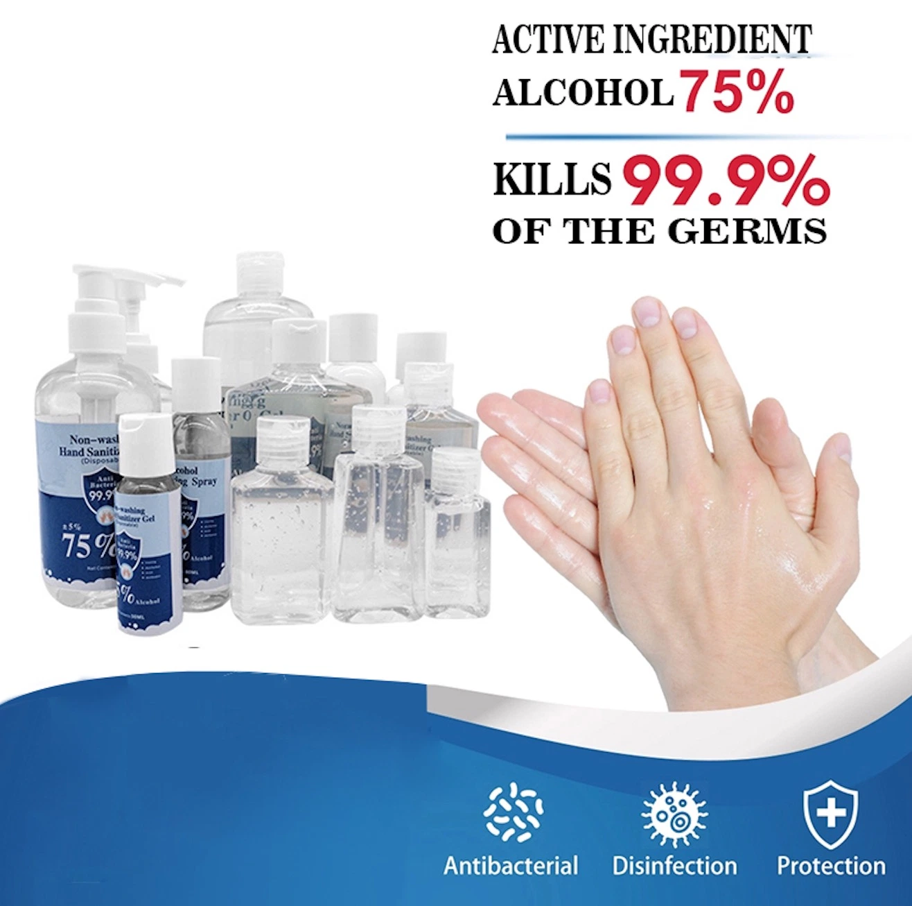 Travel Size Hand Sanitizer Gel