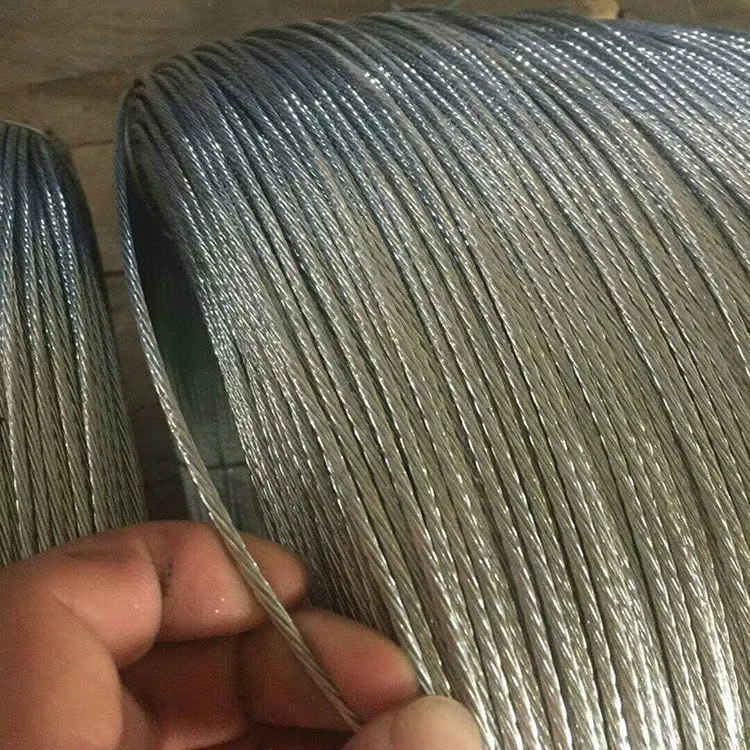 Galvanized Steel Strand 1X7 Diam 12.7mm Tensile 1860 Factory Price