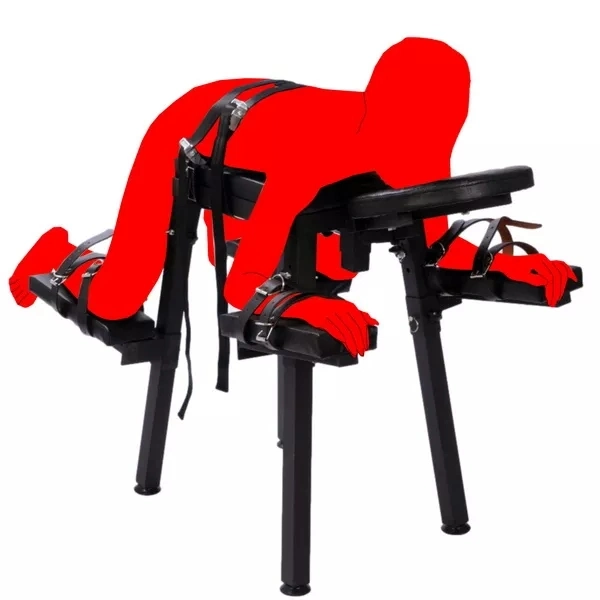 Mog Bdsm Adult Split Legs Frame Furniture for Couples Sp Tool Sex Chair Male and Female Position Training Stool Sm Orgasm Chair Sex Chair for Room Fun Sex Game