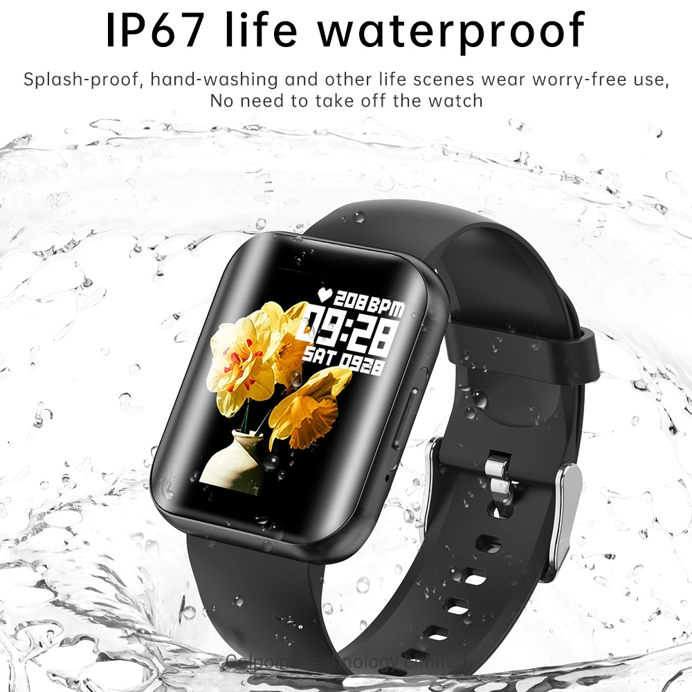 1,72 Zoll Bluetooth Calling Sport Wasserdicht Gesundheit Überwachung Smart Watch