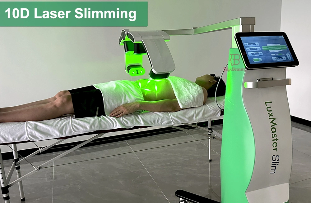 2023 Cold Laser Weight Loss PDT LED Light Therapy 6D Laser Slimming Machine