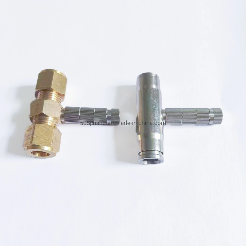 High Pressure Garden Rotary Water Jet Valve Brass Nozzle