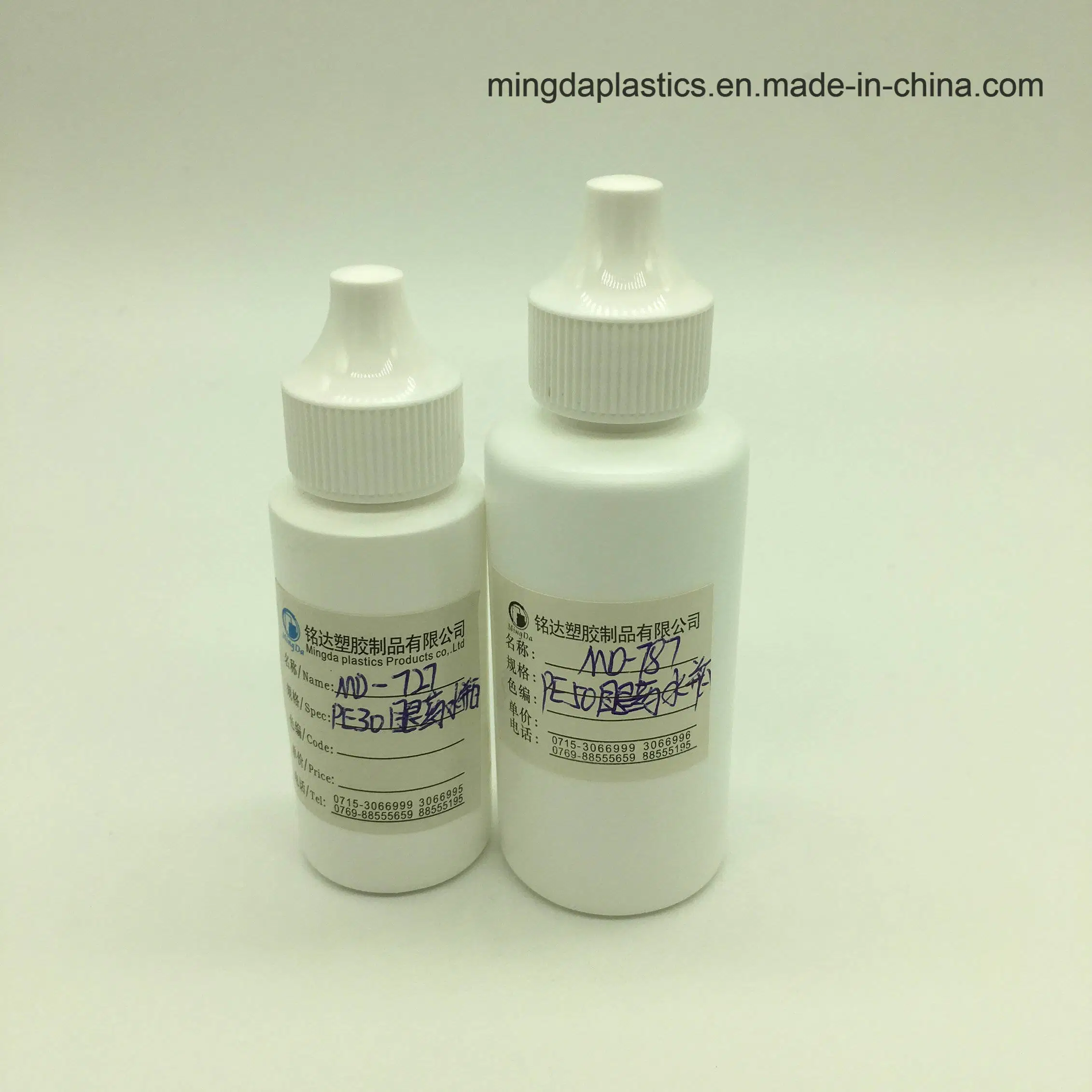 30 cc/Pet Botella de plástico de HDPE Eye-Drop Tablet medicina Productos Sanitarios contenedor/jar