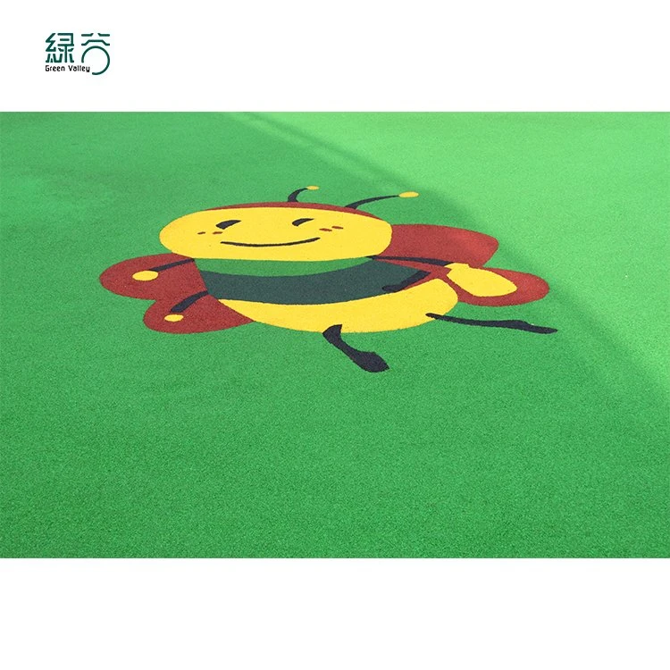 Rubber Flooring Material EPDM Granules Anti Slip Durable Playground