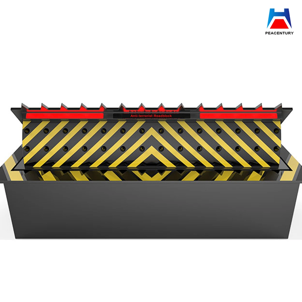 Remote Control Anti-Terrorist Automatic Hydraulic Traffic Road Blocker Barrier Tyre Killer with Spike Rising Bollards