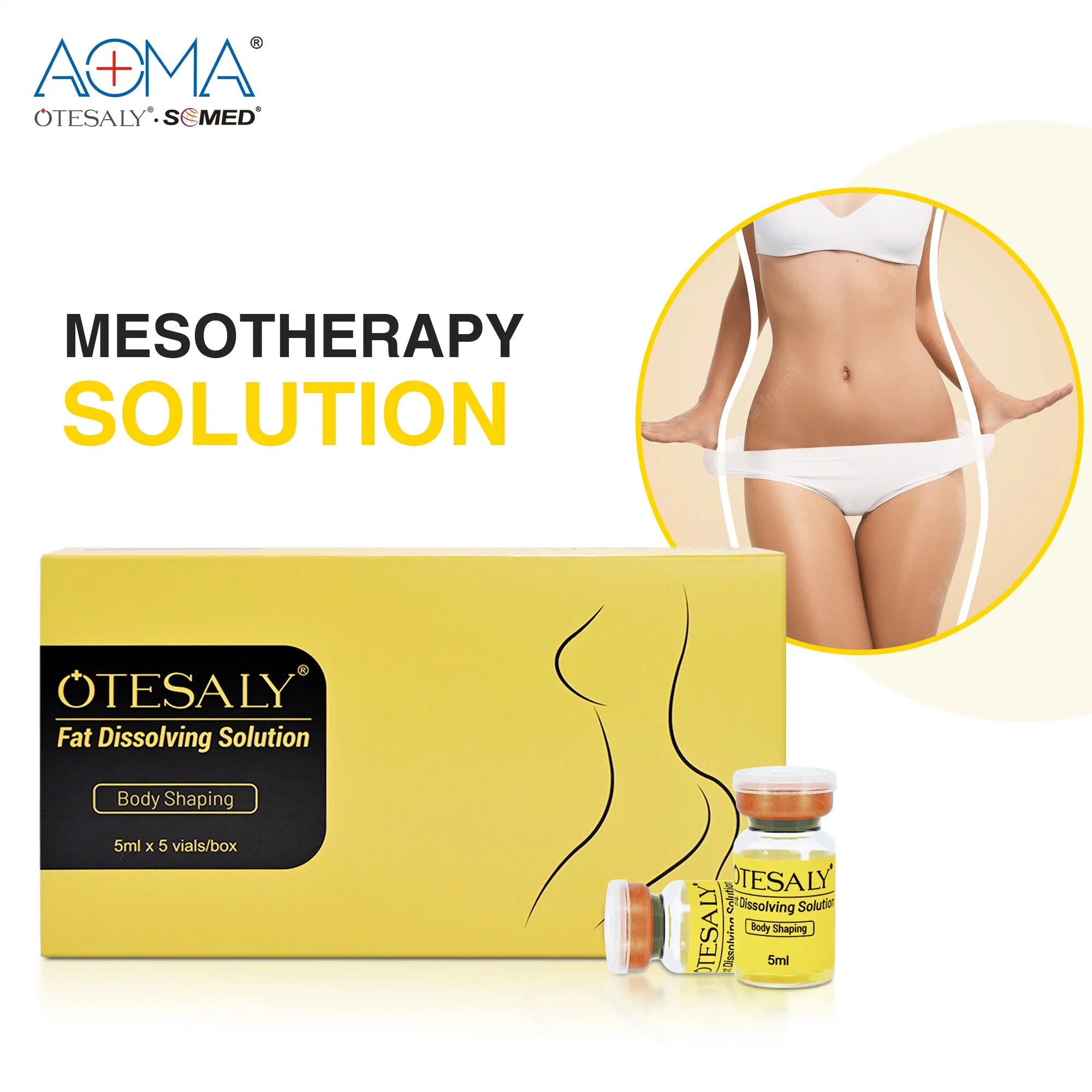 Wholesale Otesaly Fat Dissolving Solution Slimming Care Injection Mesotherapy Solution Chin Lipolysis Injection