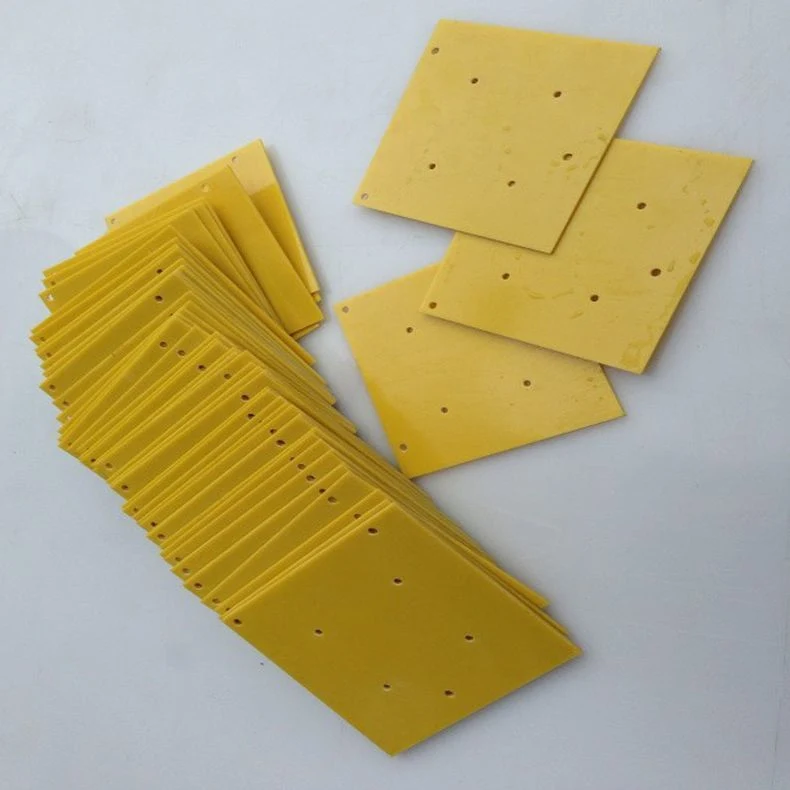 Die-Cut 0.5mm1mm Yellow-Green Fr4 3240 Epoxy Resin Glass Fiber Board Insulation Plastic Board