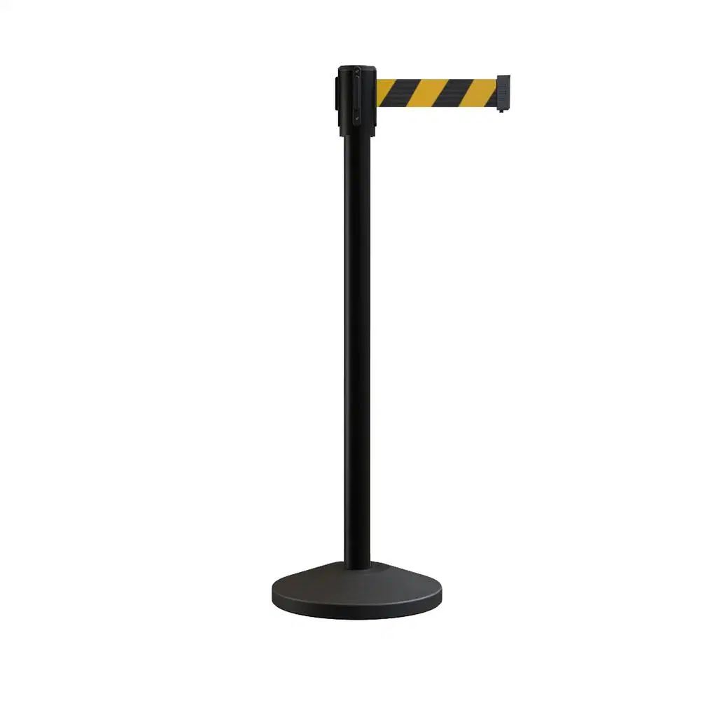 Retractable Belt Queue Line Stand Belt Barrier Pole Stanchions