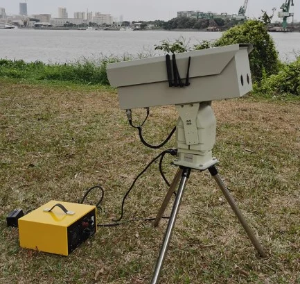 Lâmpada do grupo de aves de dissuasão a laser de aves solar