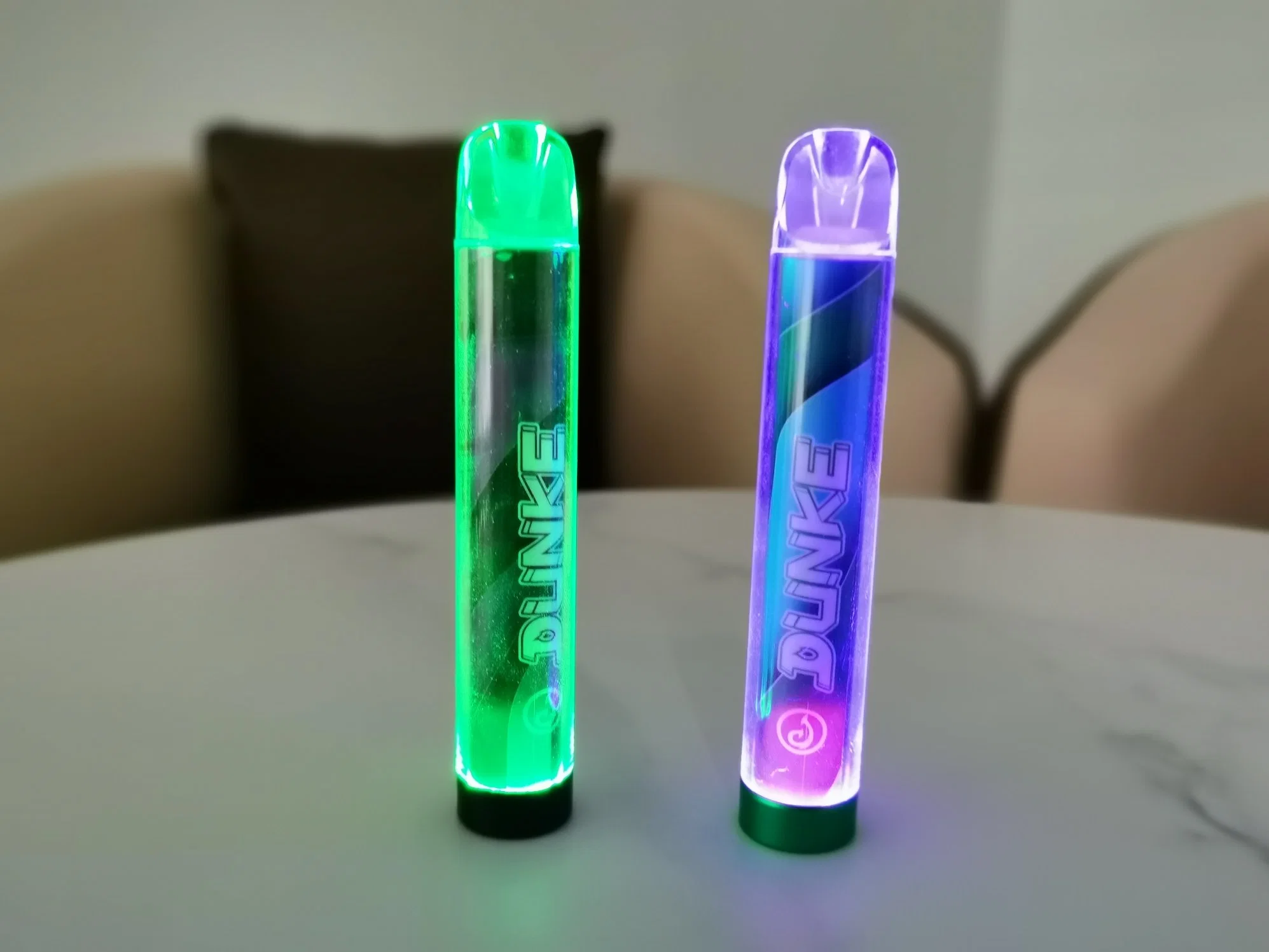 Cigarro eletrónico 600 puff LED ske Crystal Bar Atacado I Descartável Vape preço barato OEM e gota líquida entrega Bang Pod XXL Waka Elf