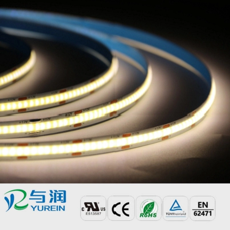 High Density 3 Years Warranty Flexible Light Warm 2700K 3000K 4000K 6000K 6500K COB LED Strip Light